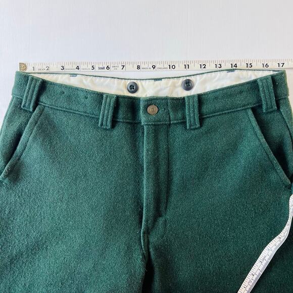 Codet Wool Blend Hunting Pants men’s size 34x25.5 Green - Picture 5 of 8